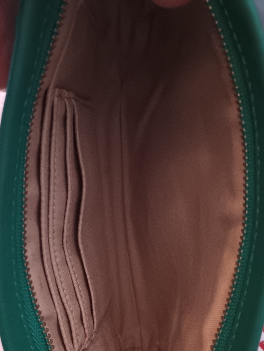 Coach Green Leather Wristlet Clutch - Picture 11 of 15